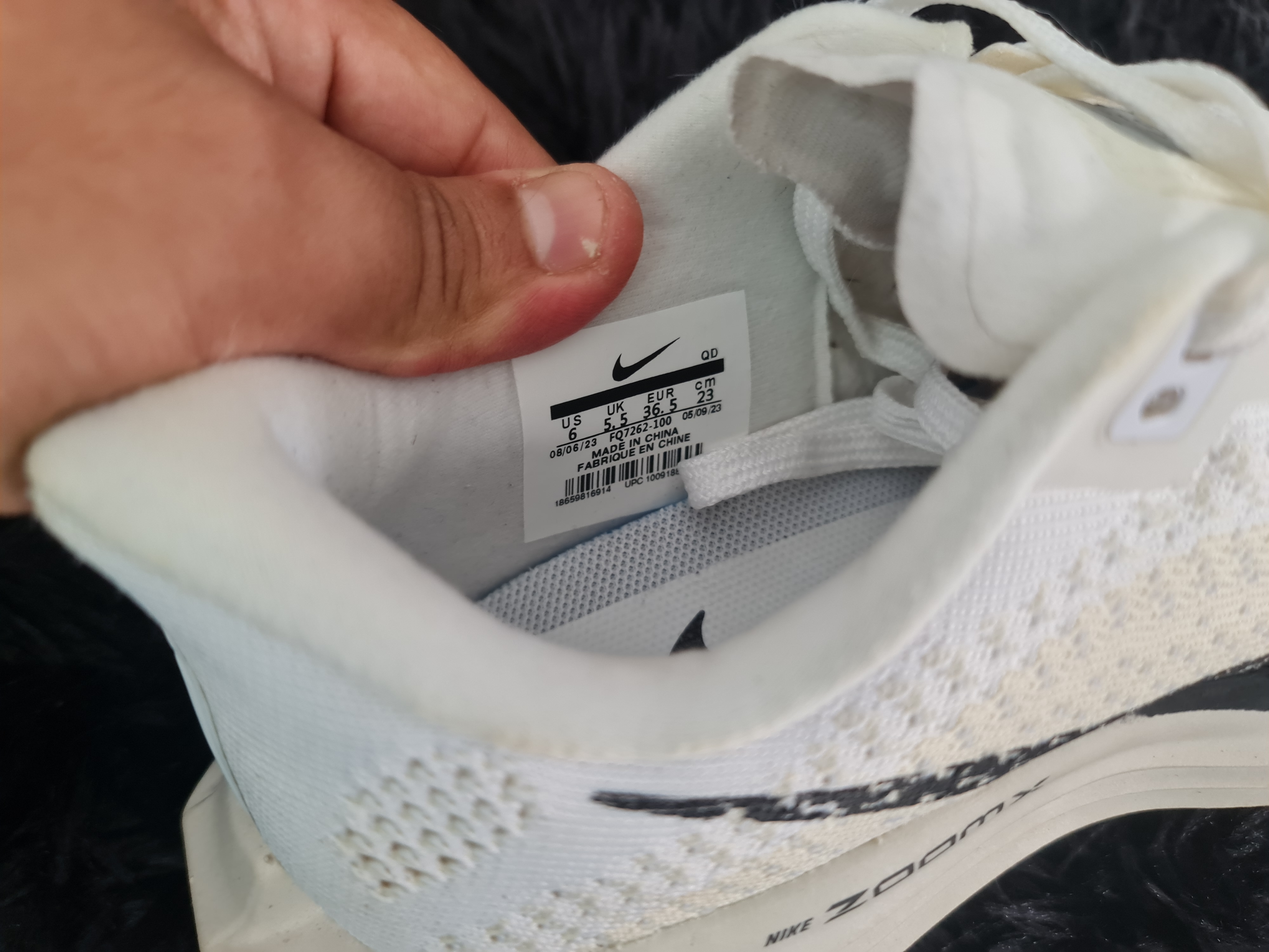 NIKE ZOOM X FLYKNIT BLANCO — foto 5