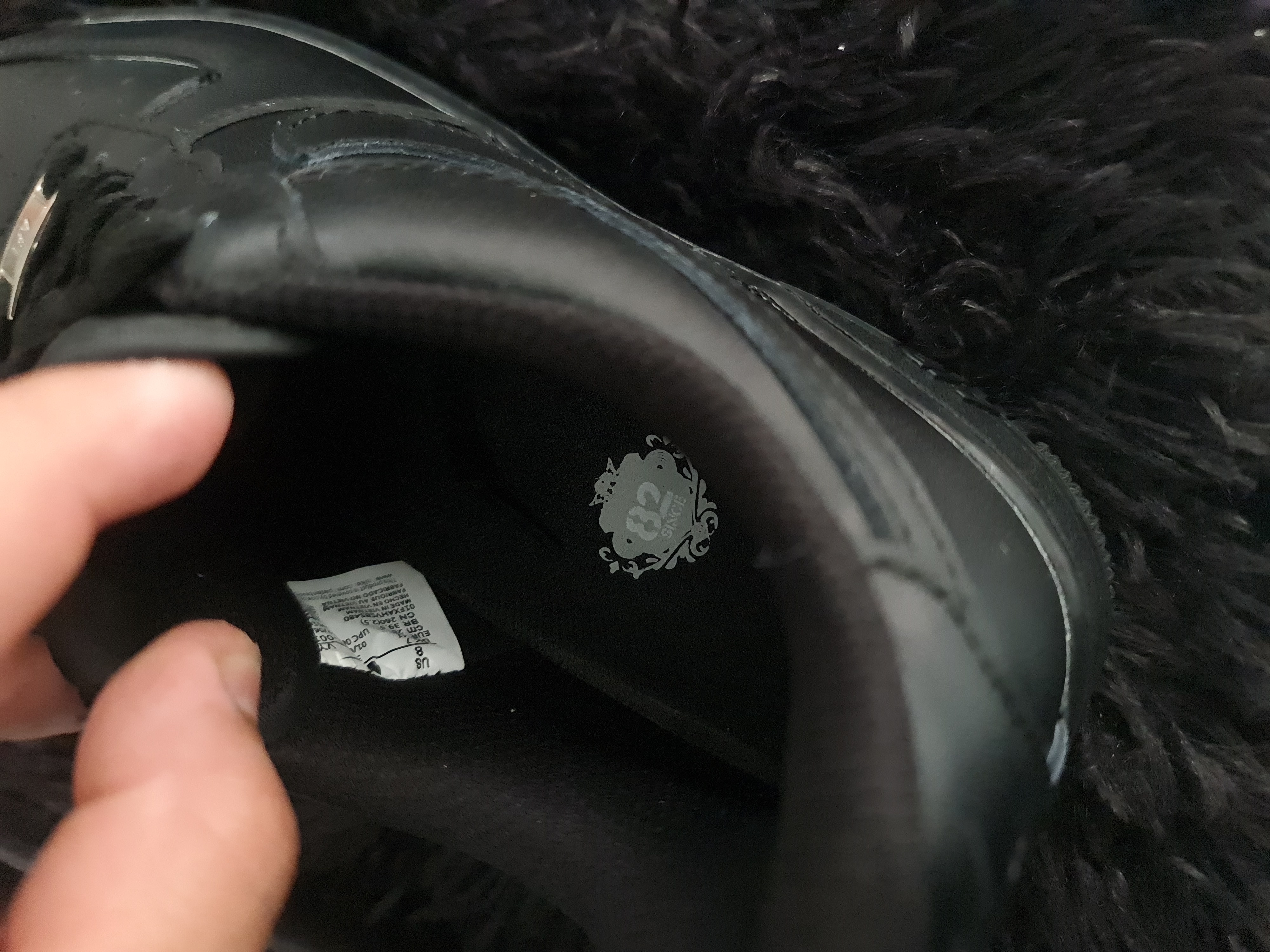 NIKE AIR FORCE 1 NEGRO — foto 6
