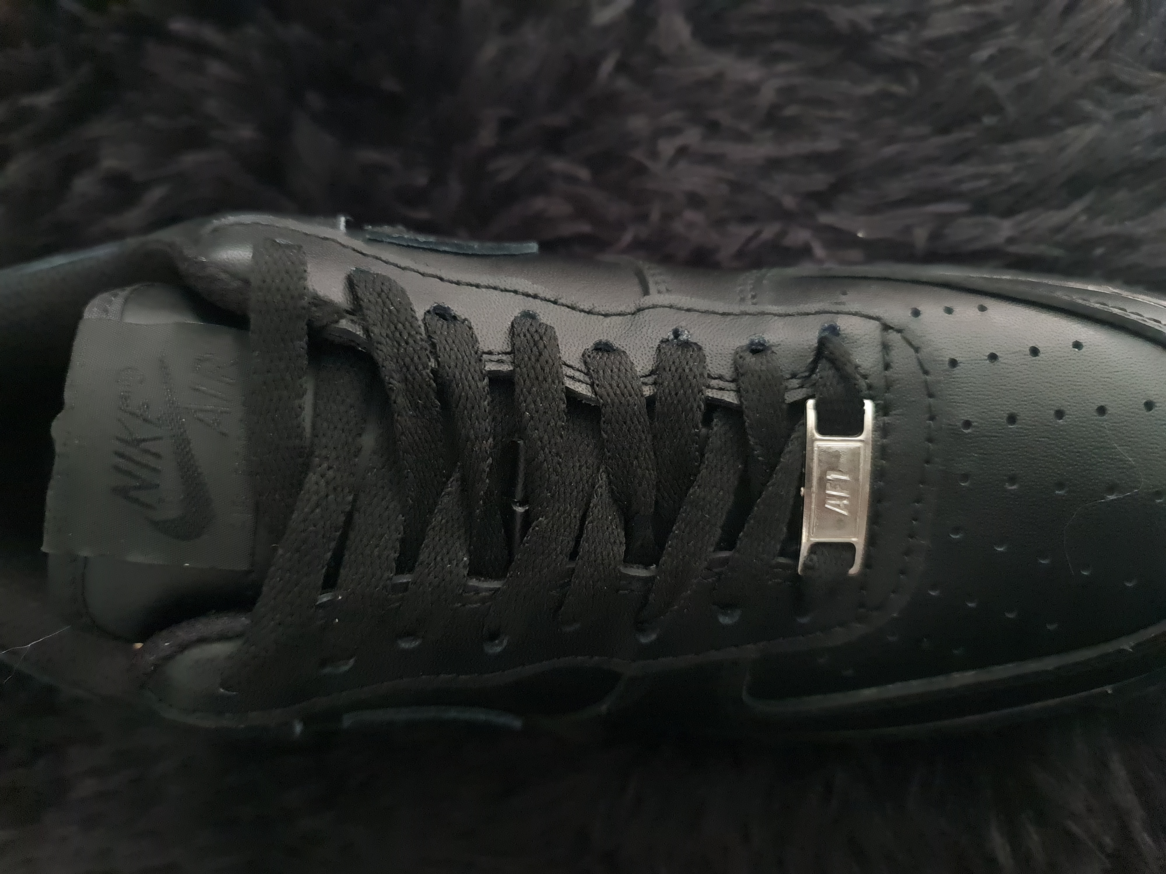 NIKE AIR FORCE 1 NEGRO — foto 5