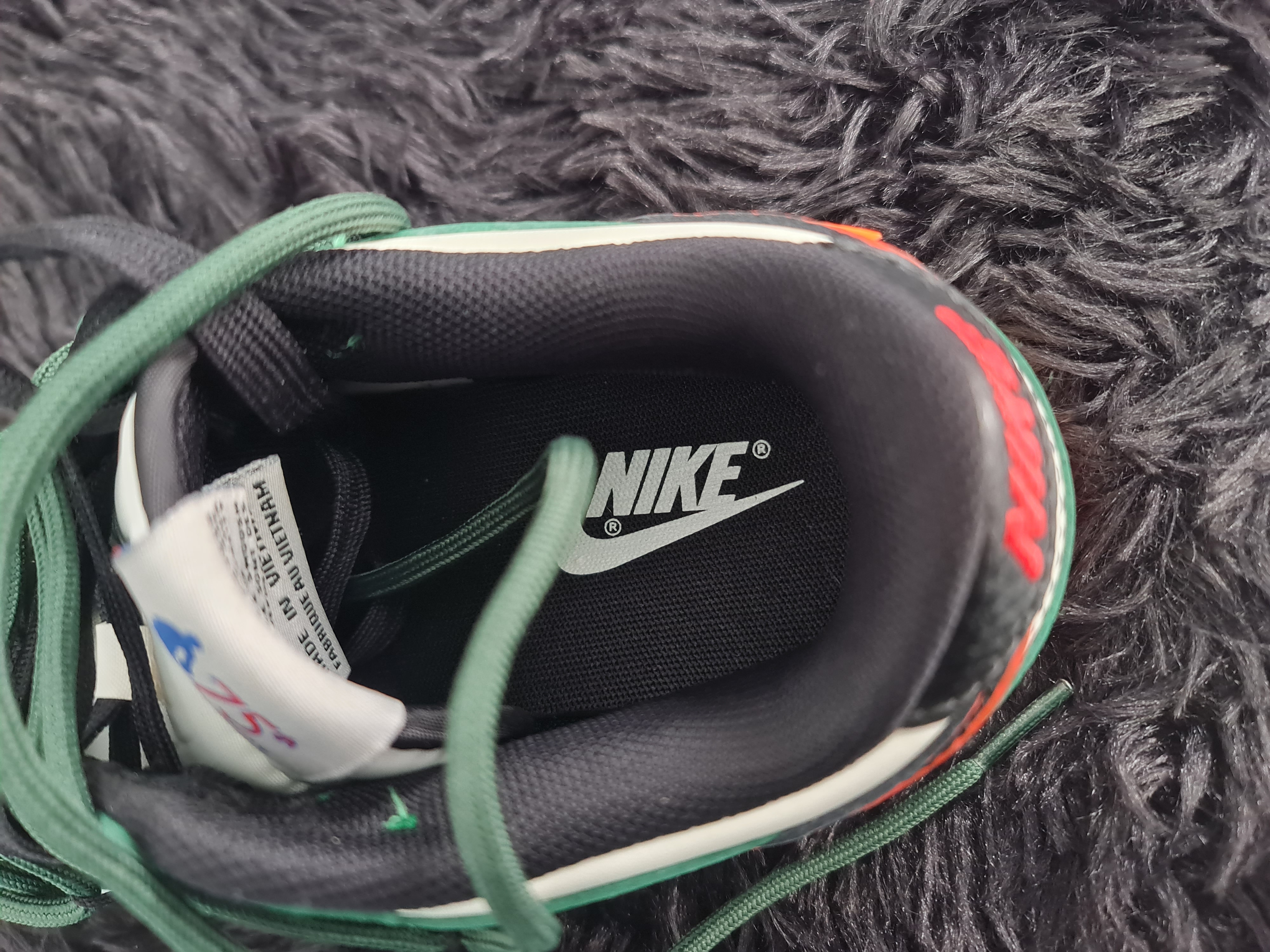 NIKE SB DUNK LOW VERDE/NEGRO — foto 4