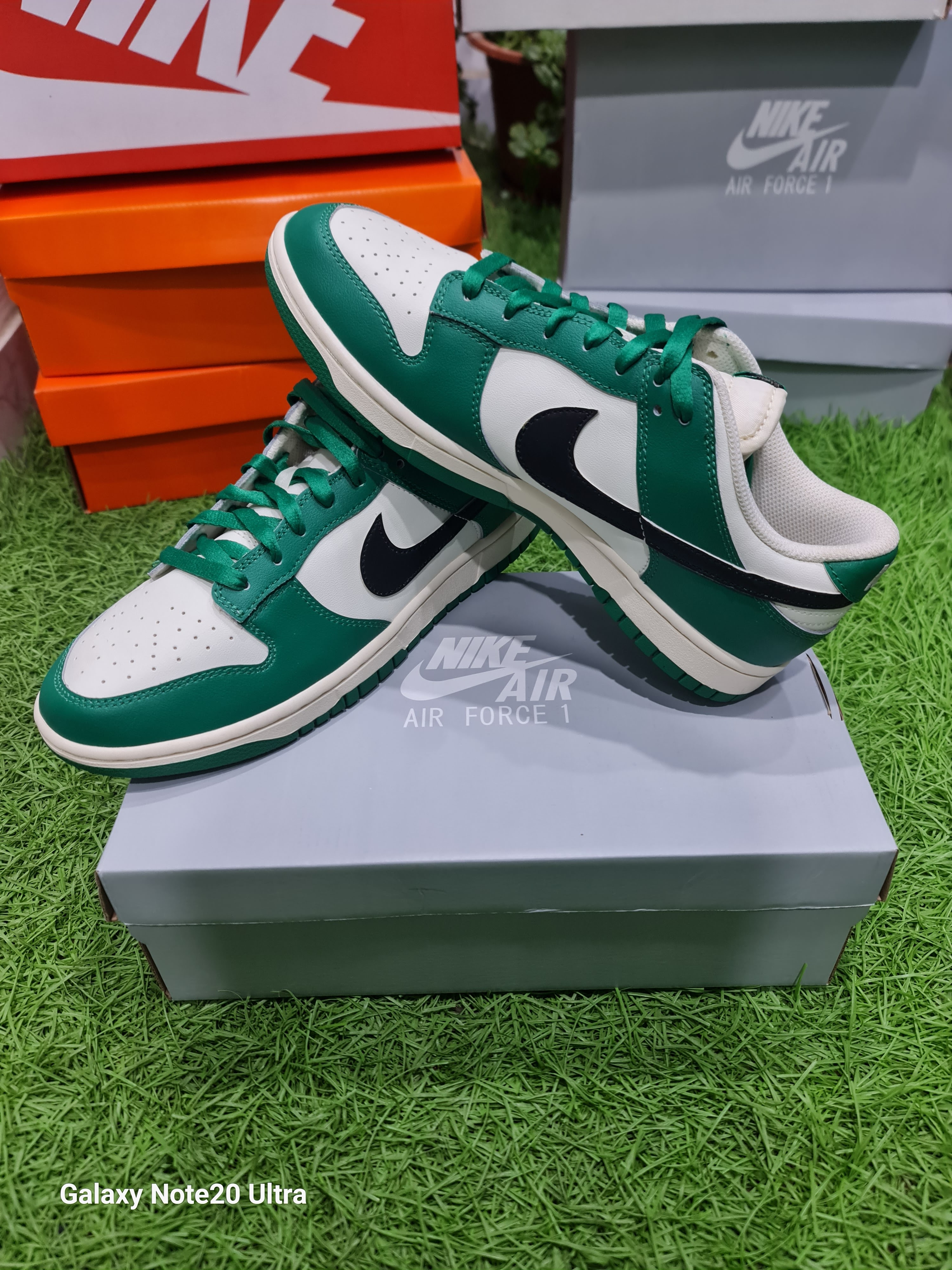 NIKE DUNK LOW NEGRO/VERDE